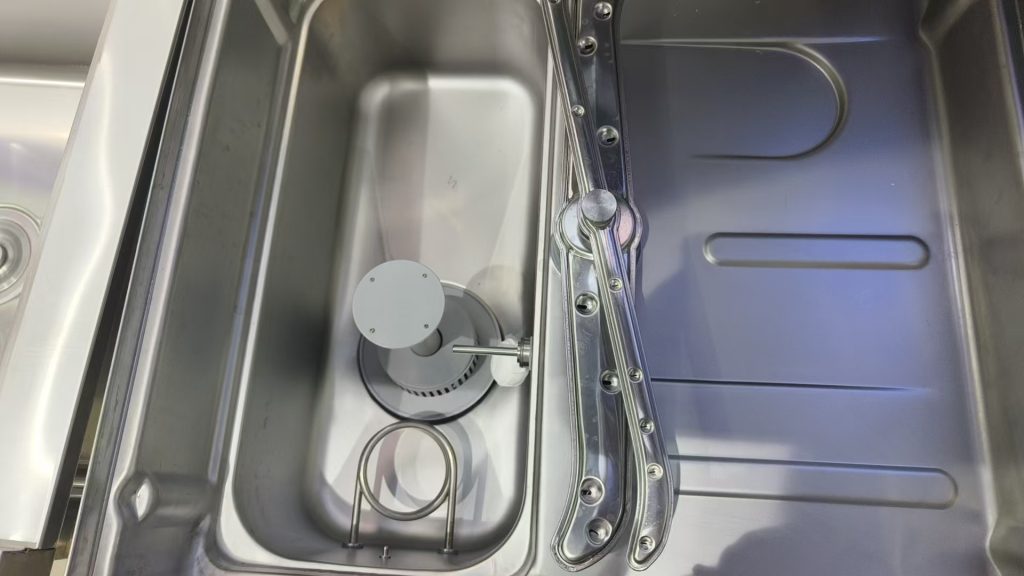 stainless steel commercial dishwasher