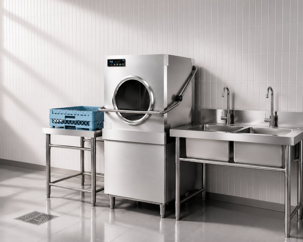 smart kitchen solution with commercial dishwasher⁠